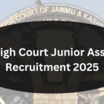 J&K High Court Junior Assistant Recruitment 2025: Comprehensive Guide