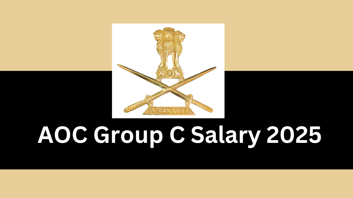 Army Ordnance Corps (AOC) Group C Salary and Job Profile