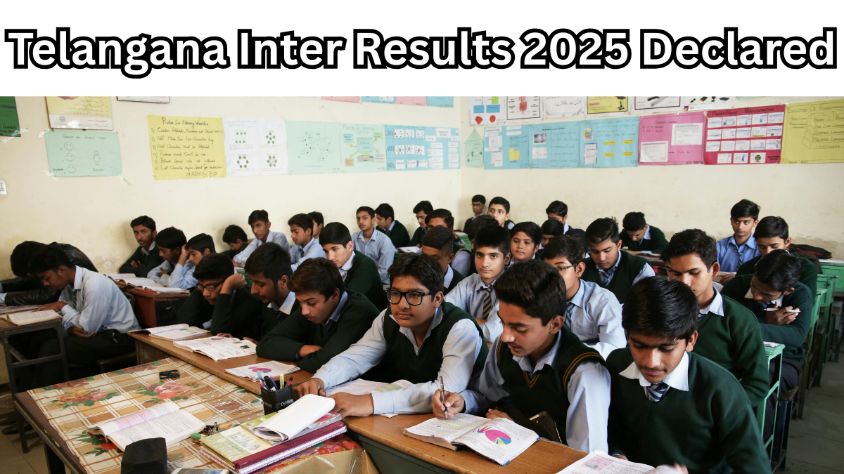 Telangana Inter Results 2025 Declared : Girls Outshine Boys Again