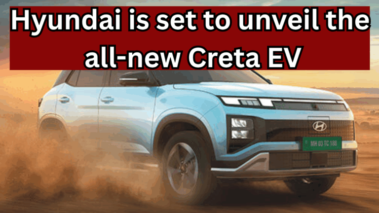 Hyundai Confirms Launch of Creta EV in August 2025 – First Look & Features