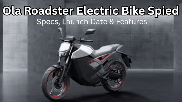 Ola Roadster Electric Bike Spied – Specs, Launch Date & Features