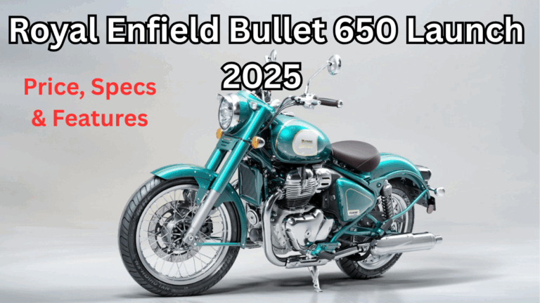 Royal Enfield Bullet 650 Launch 2025 – Price, Specs & Features Revealed