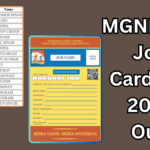 MGNREGA Job Card List 2025 Out – State-Wise Beneficiaries Check Now