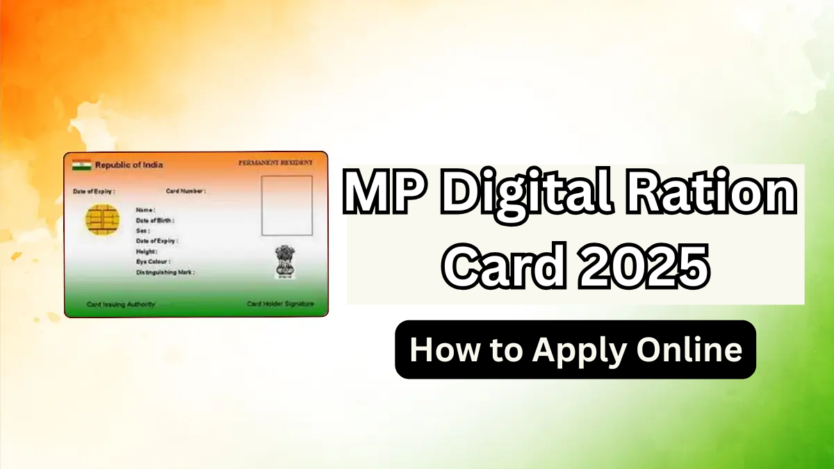 MP Digital Ration Card 2025 – How to Apply Online