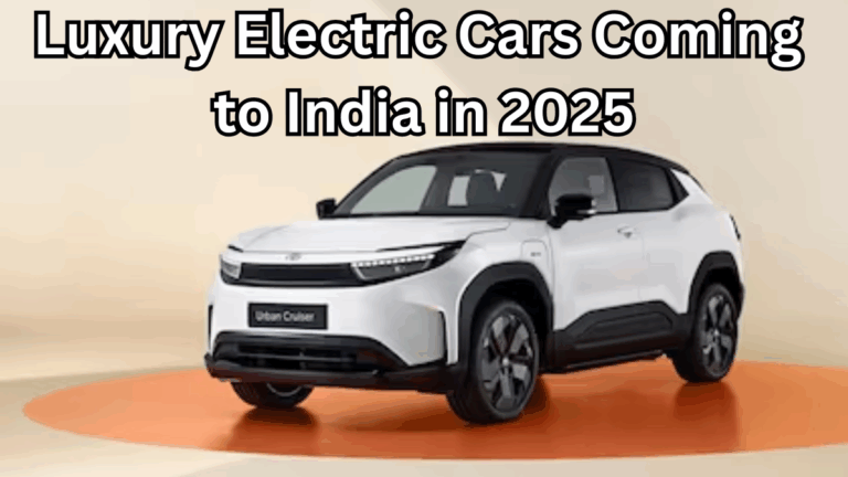 Luxury Electric Cars Coming to India in 2025 – Full List & Prices