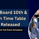 MP Board 10th & 12th Time Table 2025 Released – Check Full Exam Schedule