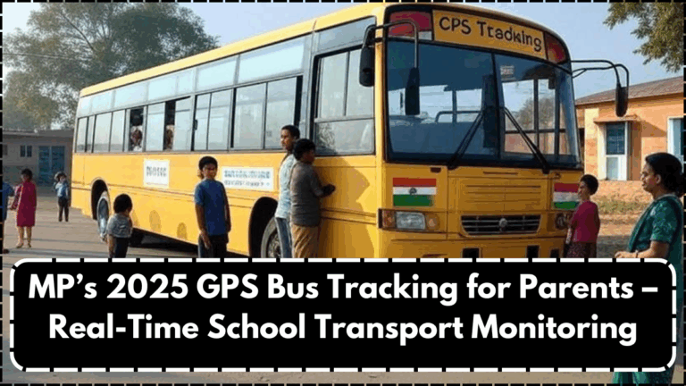 MP’s 2025 GPS Bus Tracking for Parents – Real-Time School Transport Monitoring