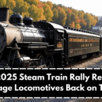 MP’s 2025 Steam Train Rally Revival – Vintage Locomotives Back on Track