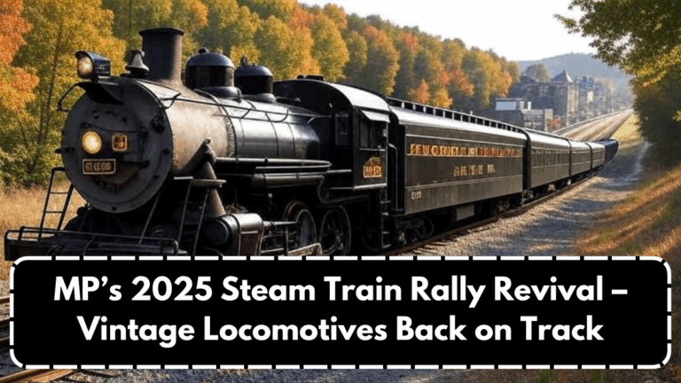 MP’s 2025 Steam Train Rally Revival – Vintage Locomotives Back on Track