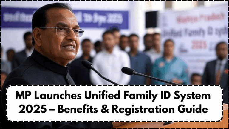 MP Launches Unified Family ID System 2025 – Benefits & Registration Guide