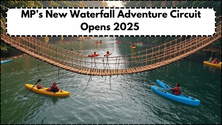 MP’s New Waterfall Adventure Circuit Opens 2025 – Kayaks, Cliffs & Rope Bridges