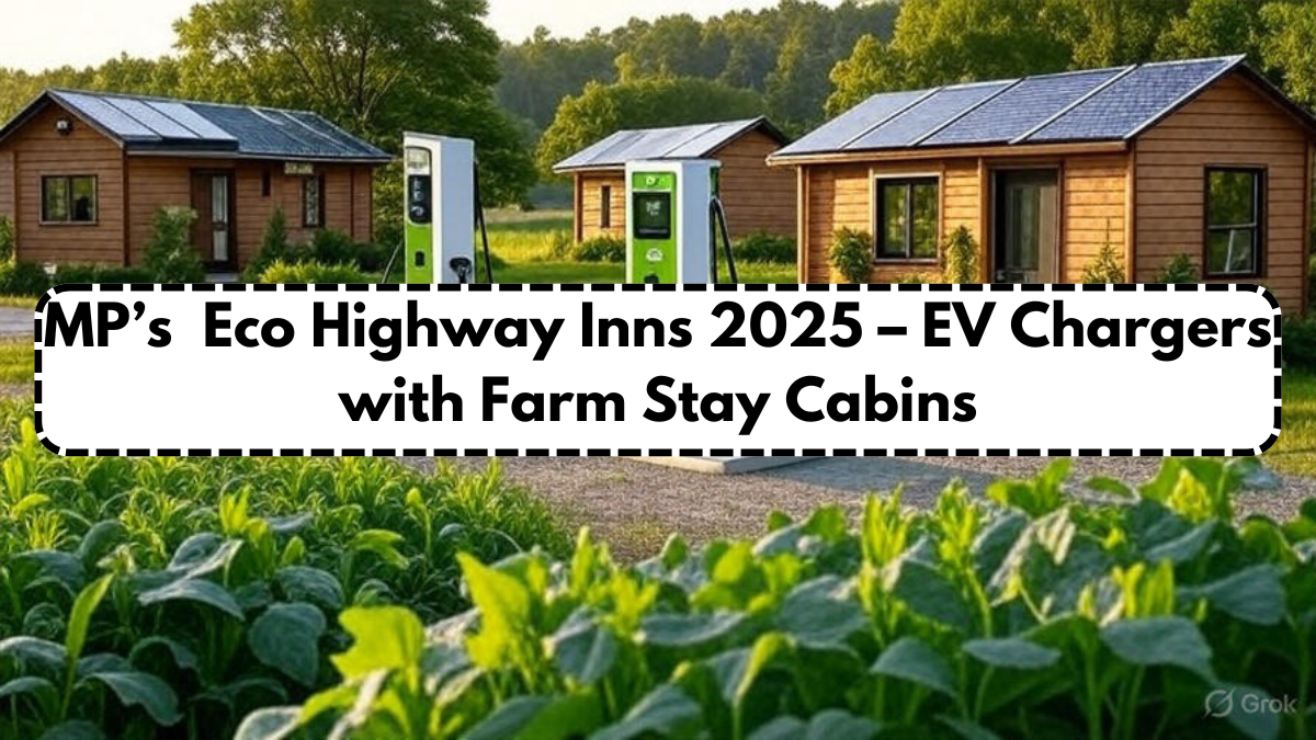 MP’s Eco Highway Inns 2025 – EV Chargers with Farm Stay Cabins