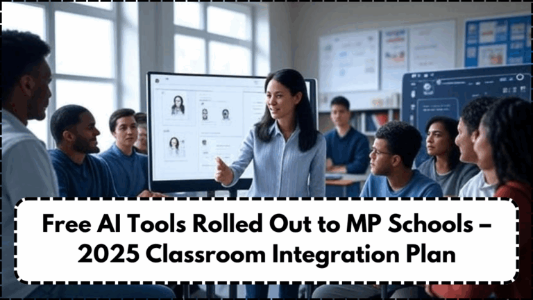 Free AI Tools Rolled Out to MP Schools – 2025 Classroom Integration Plan