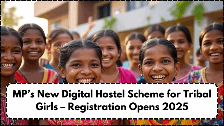 MP’s New Digital Hostel Scheme for Tribal Girls – Registration Opens 2025