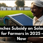 MP Launches Subsidy on Solar Water Pumps for Farmers in 2025 – Apply Now