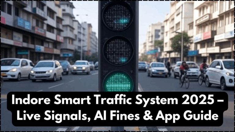 Indore Smart Traffic System 2025 – Live Signals, AI Fines & App Guide