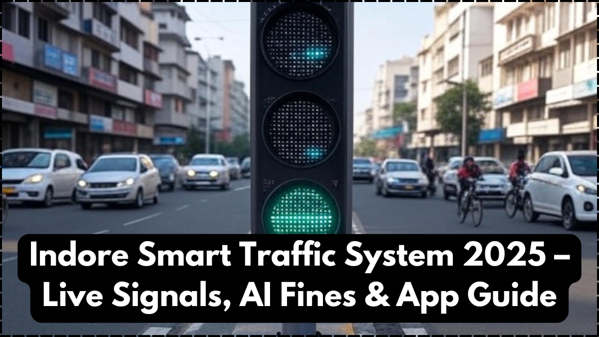 Indore Smart Traffic System 2025 – Live Signals, AI Fines & App Guide