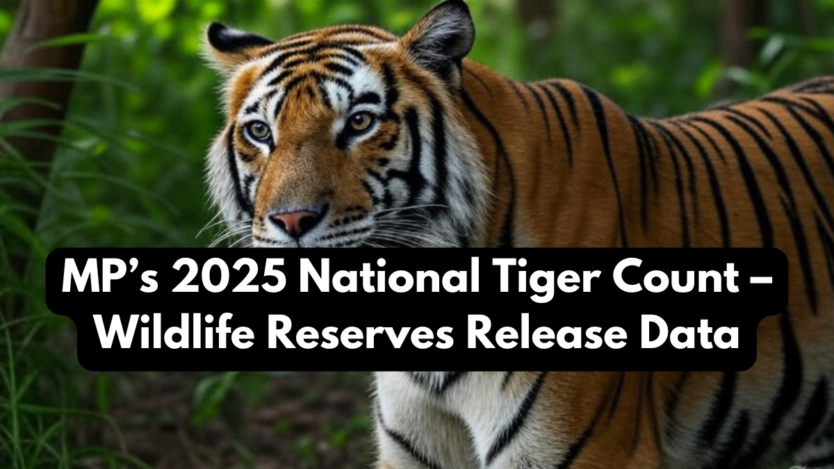 MP’s 2025 National Tiger Count – Wildlife Reserves Release Data