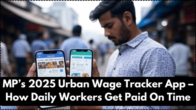 MP’s 2025 Urban Wage Tracker App – How Daily Workers Get Paid On Time