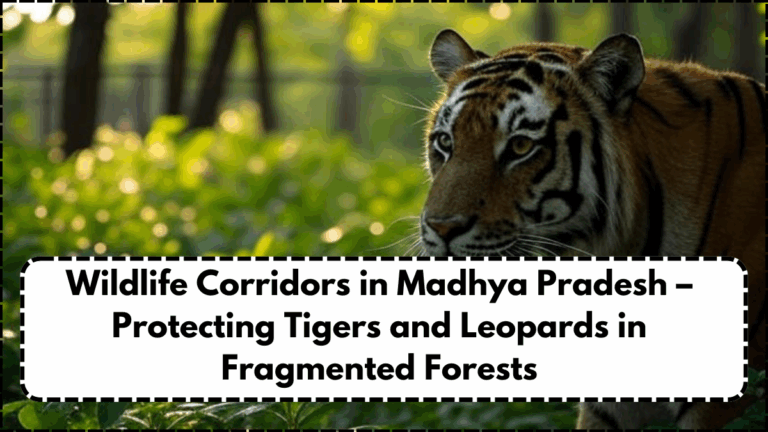 Wildlife Corridors in Madhya Pradesh – Protecting Tigers and Leopards in Fragmented Forests