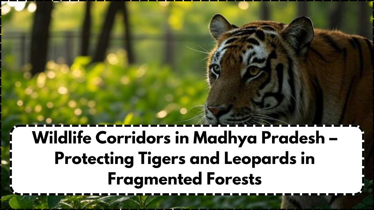 Wildlife Corridors in Madhya Pradesh – Protecting Tigers and Leopards in Fragmented Forests